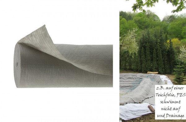 Evalith® Vlies Type 011/120 GRK 2 grau (Rolle 100x1m)