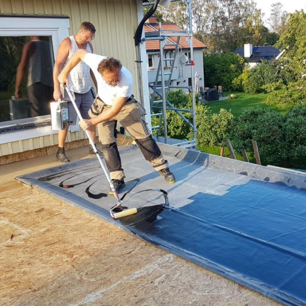 EPDM Dachfolie Profi 1,5 mm - auf Maß mit Zulassung (abP)