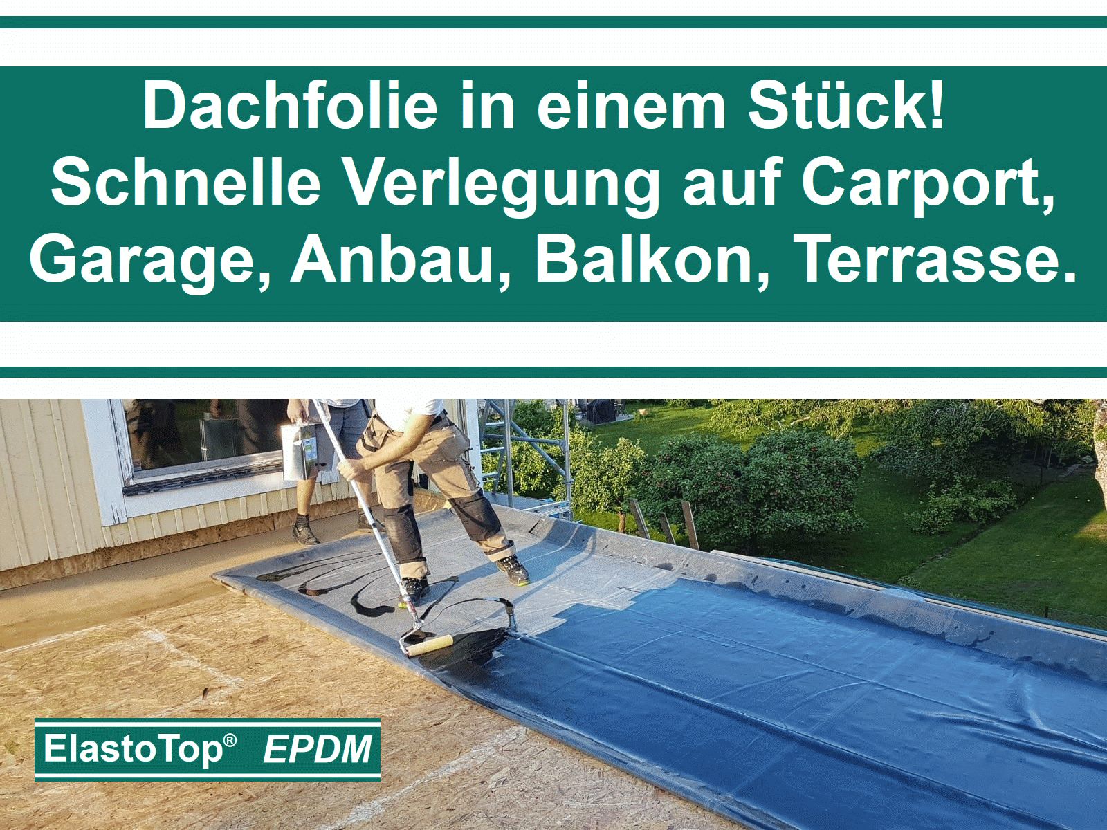 EPDM Dachfolie /Carport/Garagen m 1,5 mm 13,15 € 