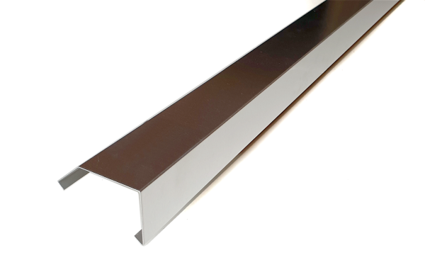 Dachrandprofil Profi Klick - aluminium blank